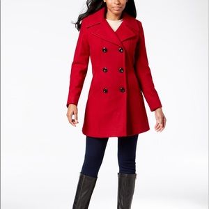 Anne Klein Double Breasted Peacoat